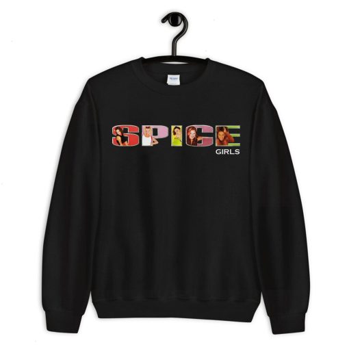 Spice-Girls-British-Pop-Girl-Group-Mel-B-Victoria-Beckham-Emma-Bunton-Geri-Halliwell-Melanie-C-Sweatshirt