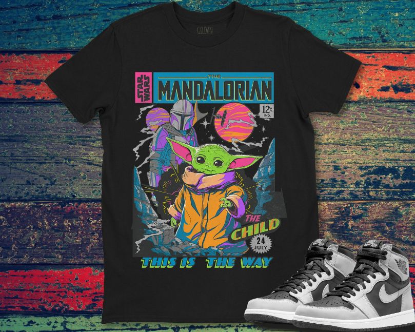 Star Wars Baby Yoda The Mandalorian The Child Comic Book Unisex Gift T-Shirt Star Wars Baby Yoda The Mandalorian The Child Comic Book Unisex Gift T-Shirt