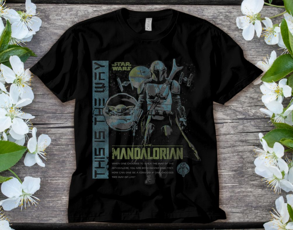 Star Wars The Mandalorian This Is The Way Collage T-Shirt Star Wars The Mandalorian This Is The Way Collage T-Shirt
