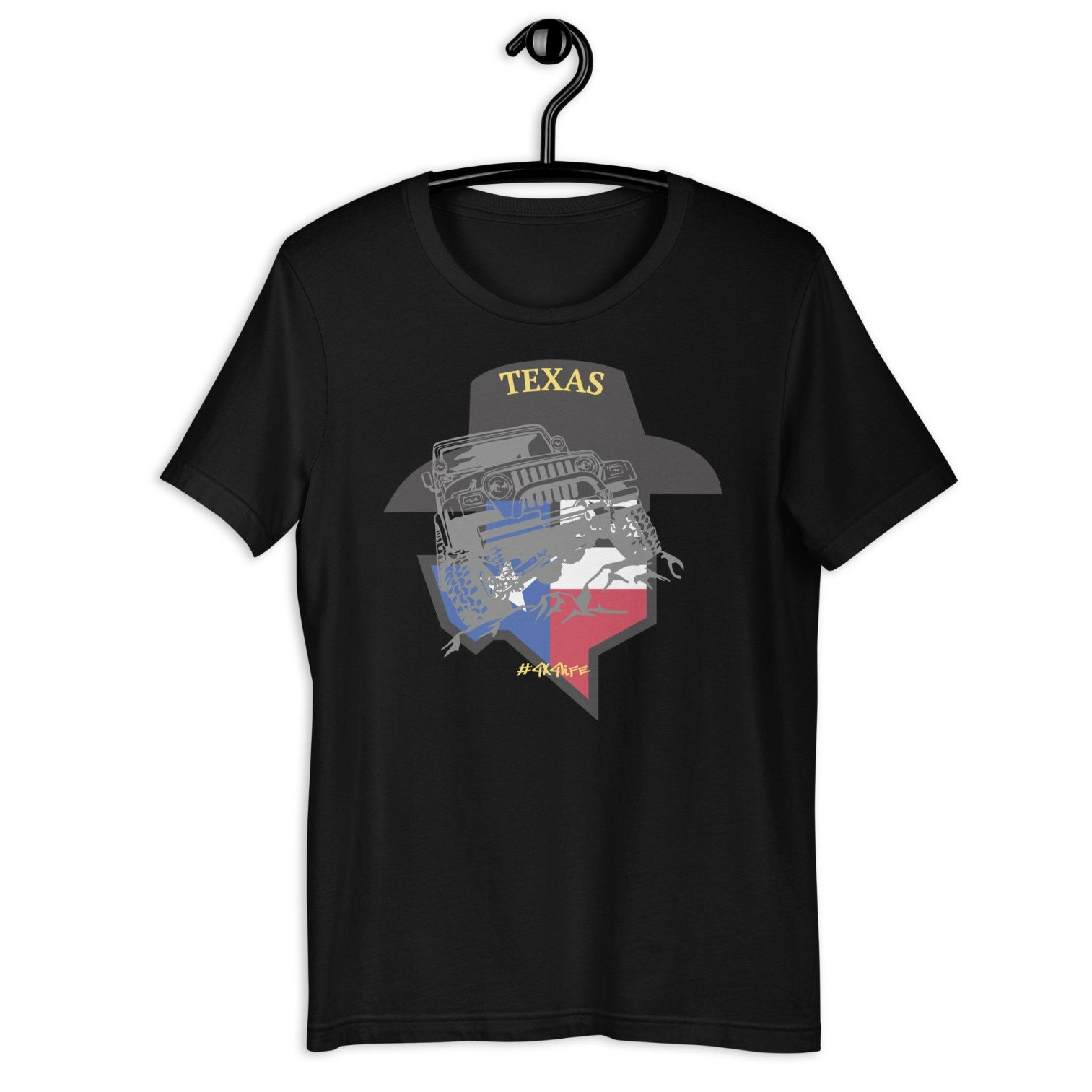 Texas Jeep Short-Sleeve Unisex T-Shirt Texas Jeep Short-Sleeve Unisex T-Shirt