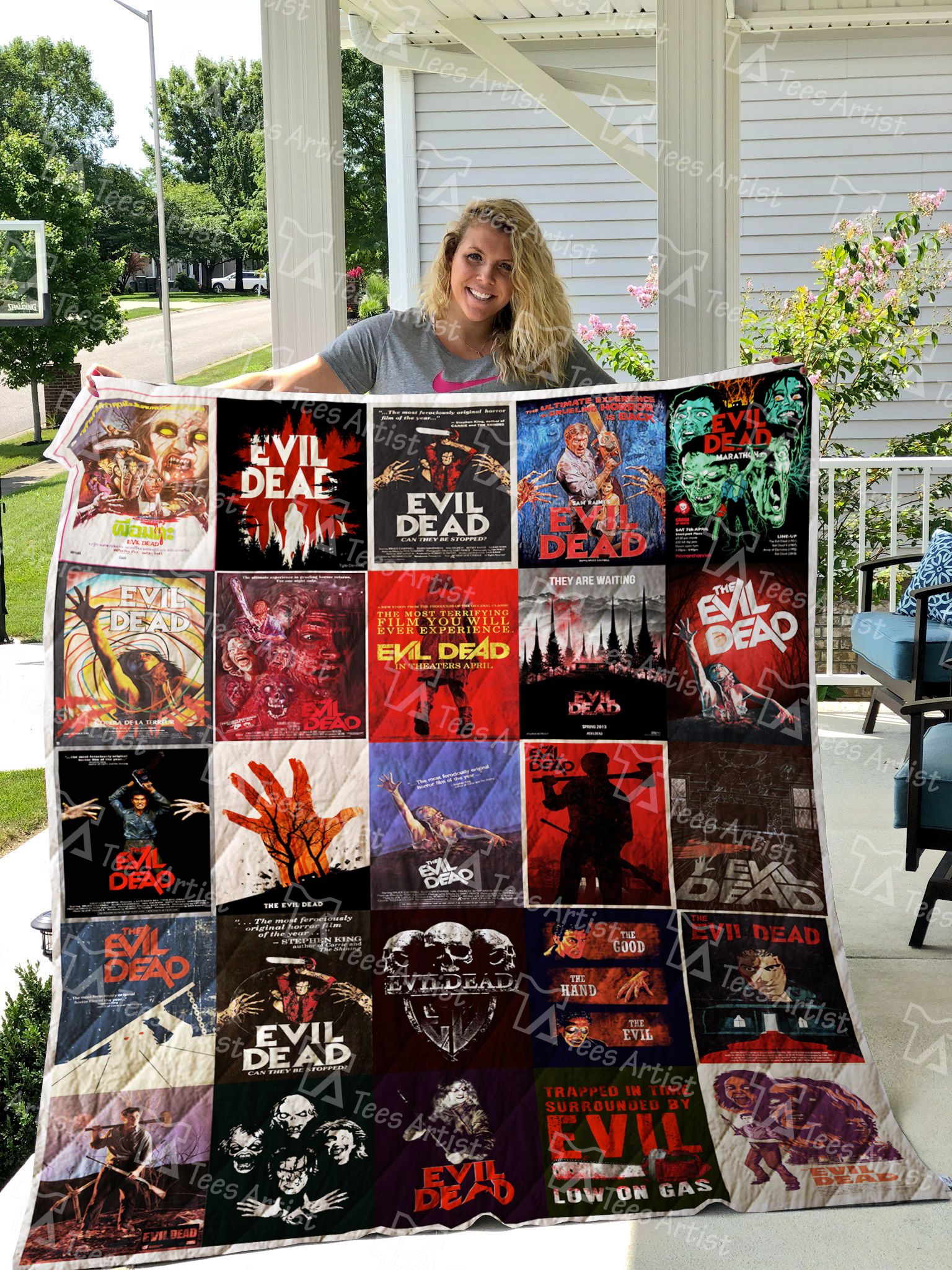 The Evil Dead Quilt Blanket 0904 The Evil Dead Quilt Blanket 0904