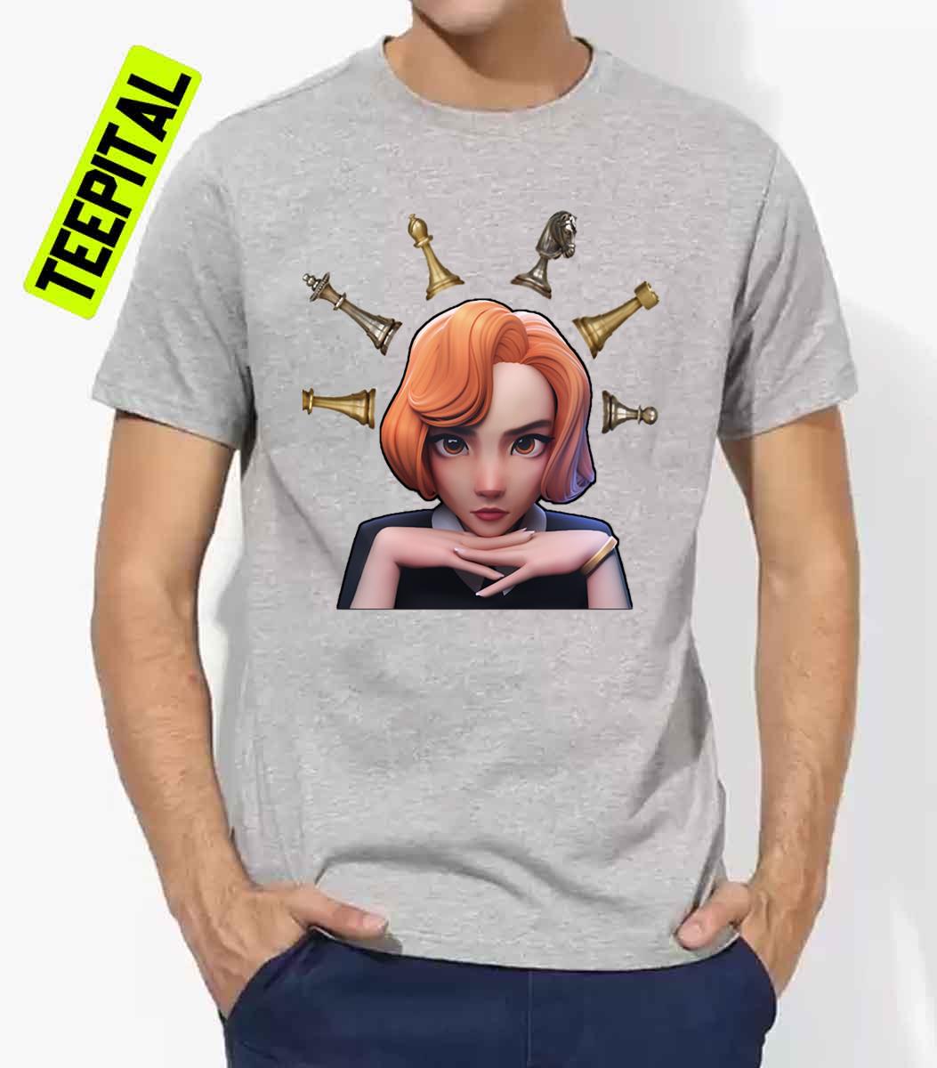The Queen's Gambit Series Fanart Unisex T-Shirt The Queen's Gambit Series Fanart Unisex T-Shirt