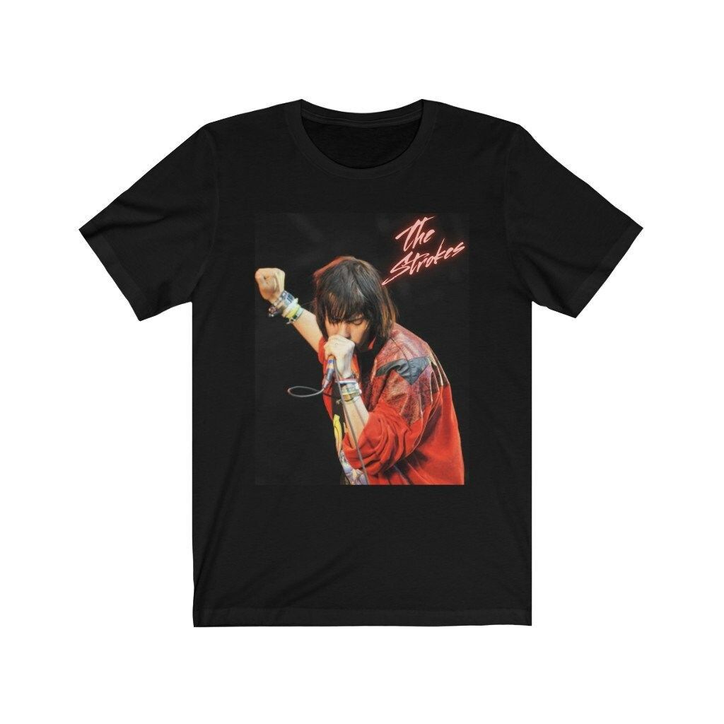 The Strokes Julian Casablancas Aesthetic Premium T-Shirt The Strokes Julian Casablancas Aesthetic Premium T-Shirt