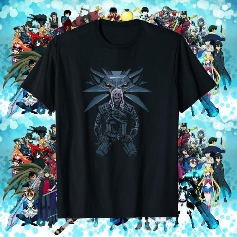 The Witcher Geralt Of Rivia Art Classic T-Shirt The Witcher Geralt Of Rivia Art Classic T-Shirt