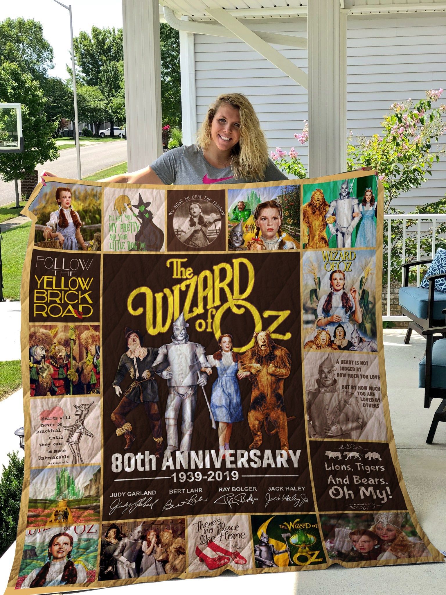 The Wizard Of Oz Quilt Blanket The Wizard Of Oz Quilt Blanket