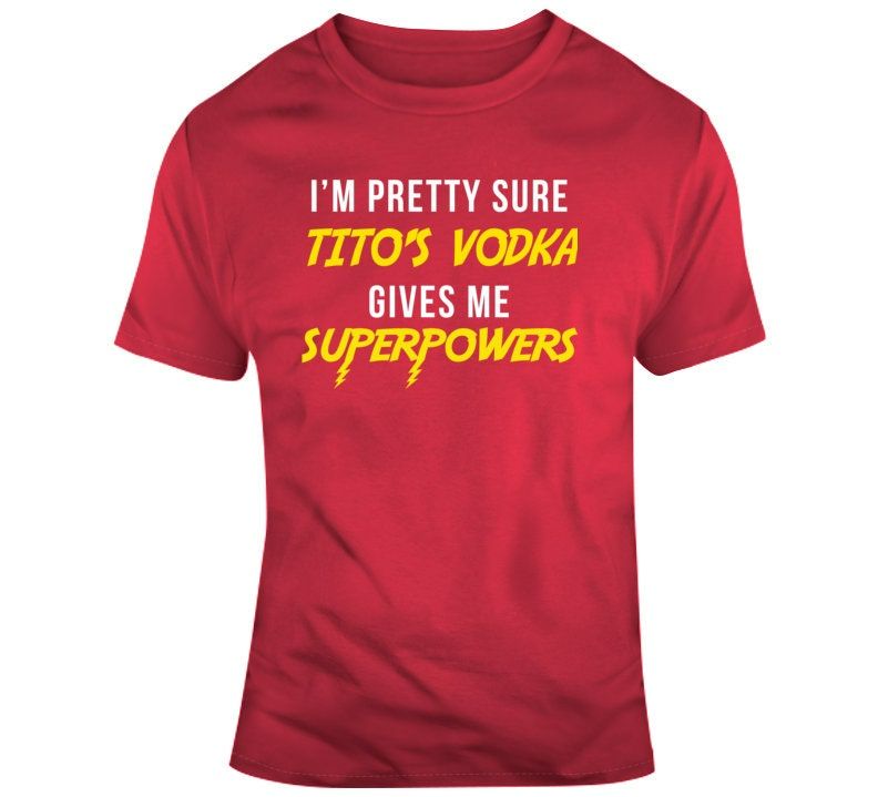Titos Vodka T-Shirt Titos Vodka T-Shirt
