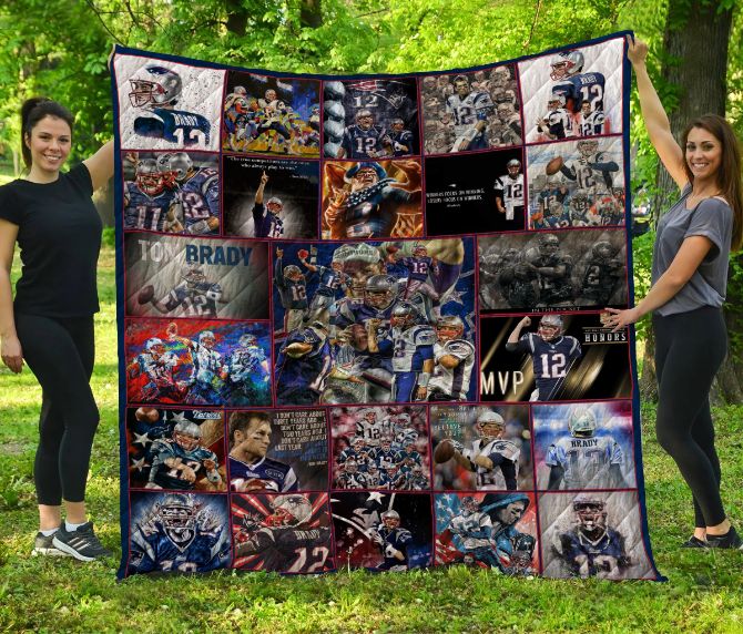 Tom Brady Tb Quilt Blanket Tom Brady Tb Quilt Blanket