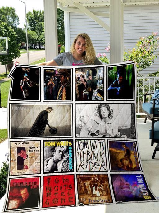 Tom Waits Quilt Blanket On Sale! Tom Waits Quilt Blanket On Sale!