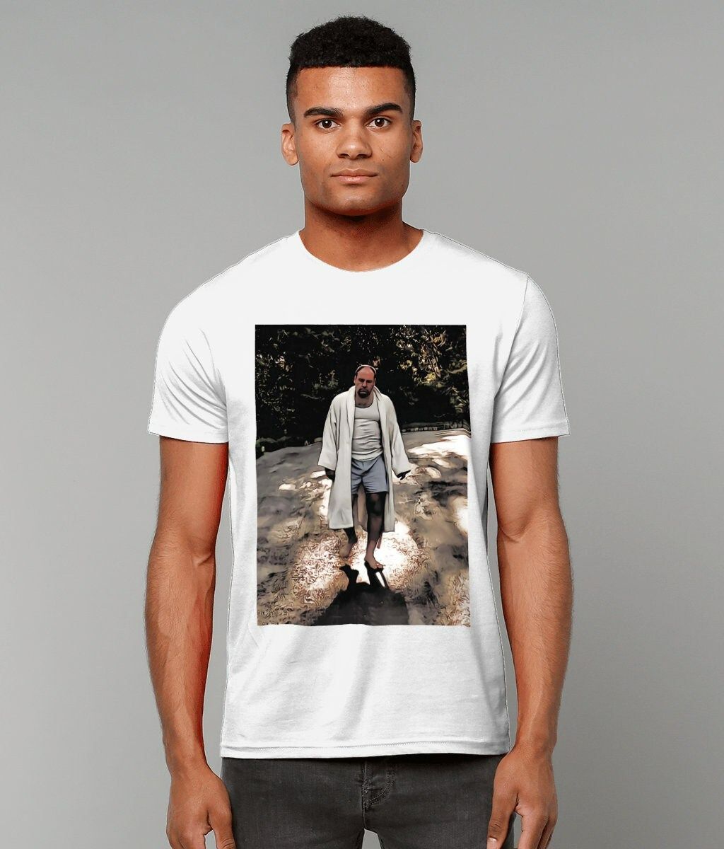 Tony Soprano Robe Driveway T-Shirt Tony Soprano Robe Driveway T-Shirt