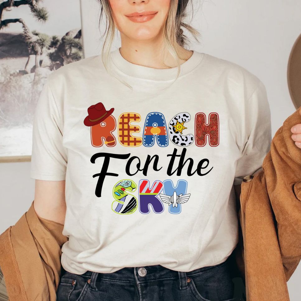 Toy Story Reach For The Sky Shirt Toy Story Reach For The Sky Shirt