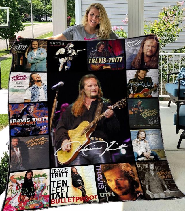 Travis Tritt Quilt Blanket Travis Tritt Quilt Blanket