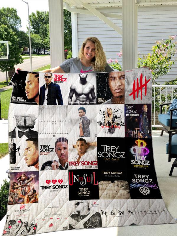 Trey Songz Quilt Blanket Trey Songz Quilt Blanket