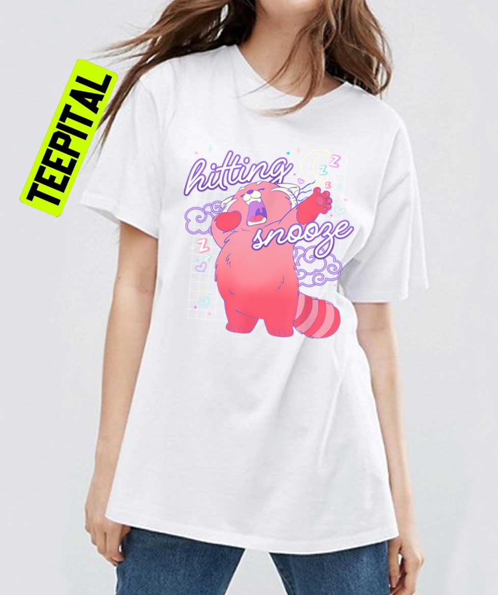 Turning Red Hitting Snooze Unisex T-Shirt Turning Red Hitting Snooze Unisex T-Shirt