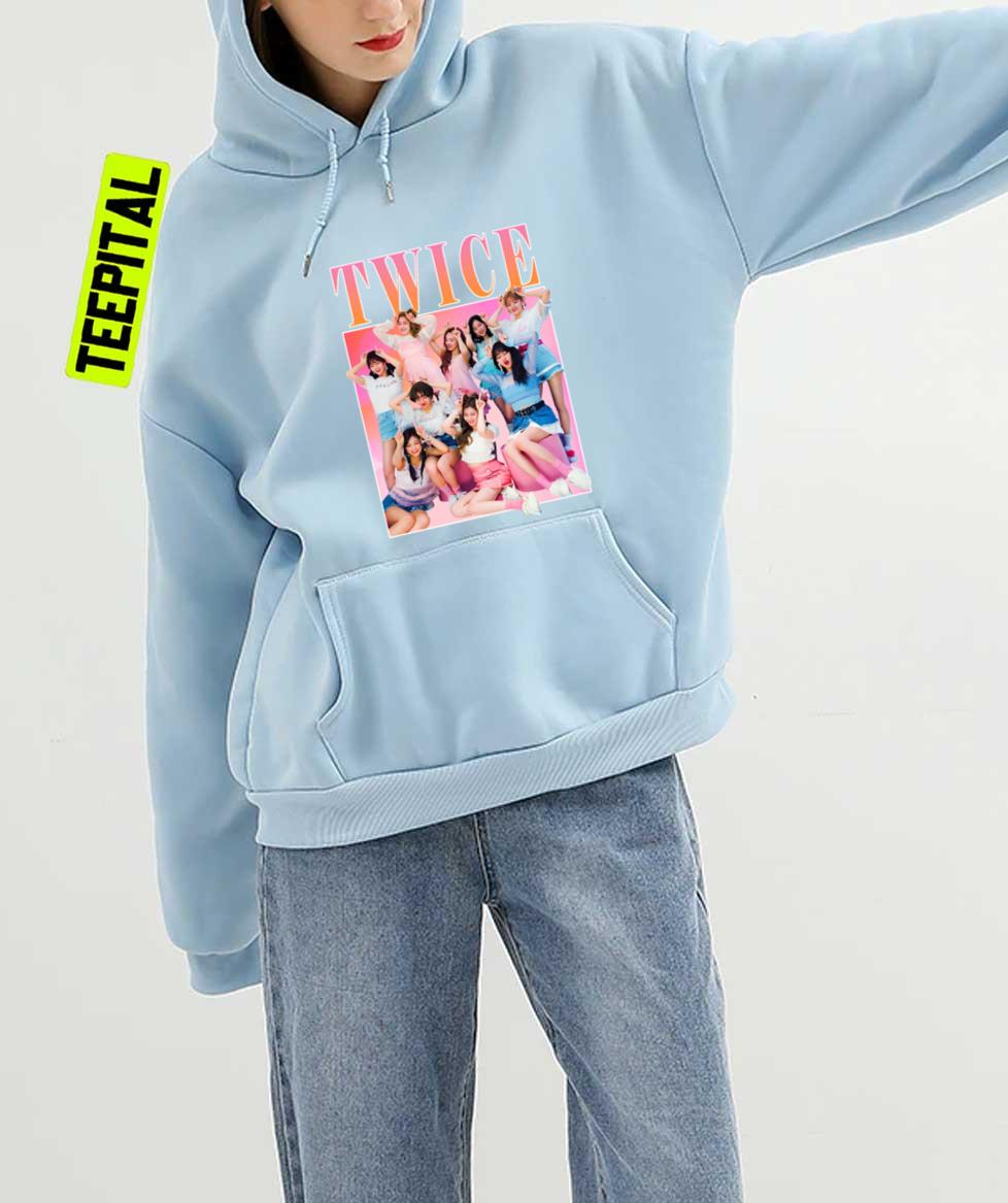 Twice KPOP Homage Vintage 90s T-Shirt Twice KPOP Homage Vintage 90s T-Shirt