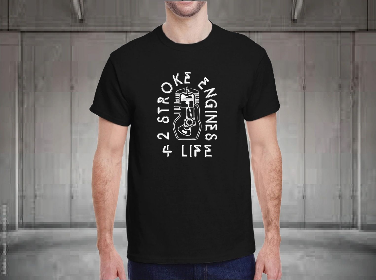 Two Stroke Engines T-SHIRT Two Stroke Engines T-SHIRT