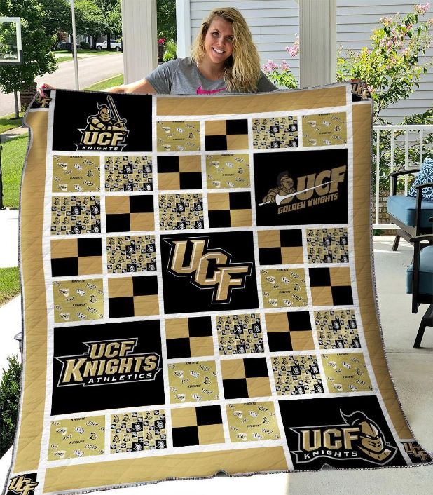 Ucf Knights Quilt Blanket B030631 Ucf Knights Quilt Blanket B030631