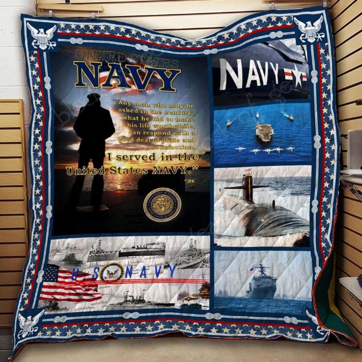 U.S. Navy Quilt Th651 U.S. Navy Quilt Th651