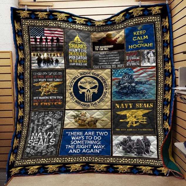 Us Navy Seal Quilt Us Navy Seal Quilt