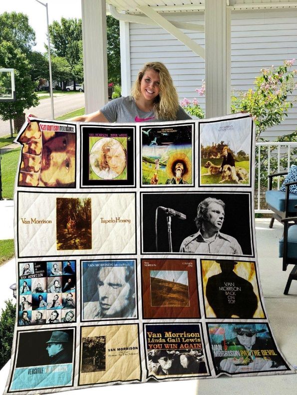 Van Morrison Quilt Blanket Van Morrison Quilt Blanket