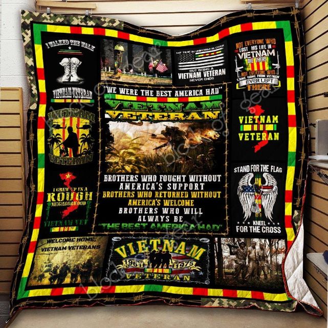 Vietnam Veteran Thh642Sc1 Quilt Vietnam Veteran Thh642Sc1 Quilt