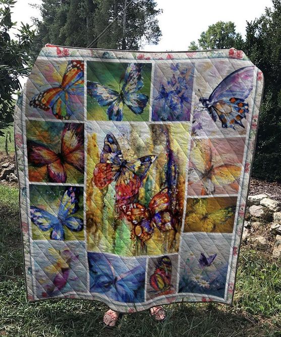 Vintage Butterfly Quilt Vintage Butterfly Quilt