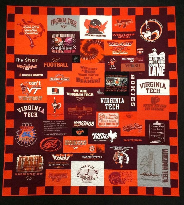 Virginia Tech Quilt Blanket Virginia Tech Quilt Blanket