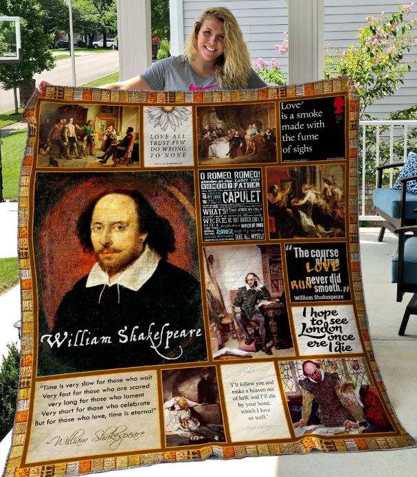 Wlsp Hvt110619 Quilt Blanket William Shakespeare Wlsp Hvt110619 Quilt Blanket William Shakespeare