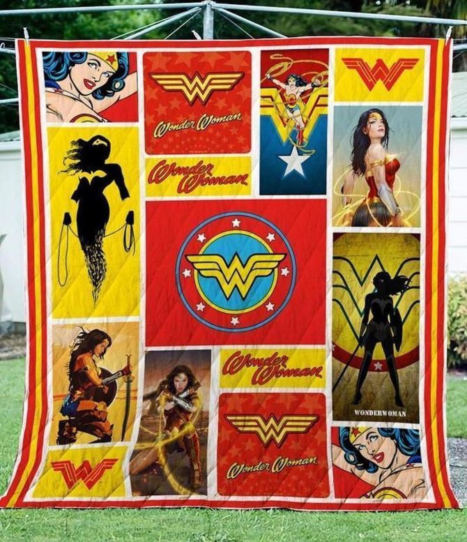 Wonder Woman Blanket Quilt Wonder Woman Blanket Quilt