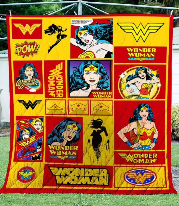 WONDER WOMAN FABRIC QUILT WONDER WOMAN FABRIC QUILT