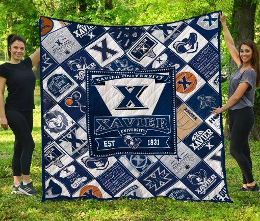 Xavier Musketeers Quilt Blanket Xavier Musketeers Quilt Blanket