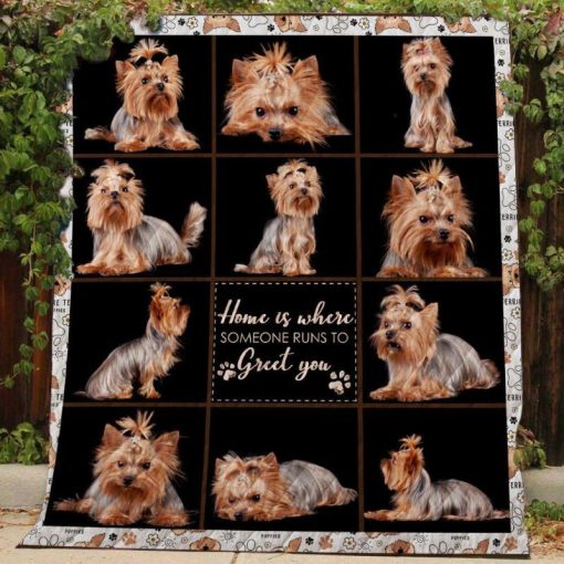 Yorkie Quilt Th160