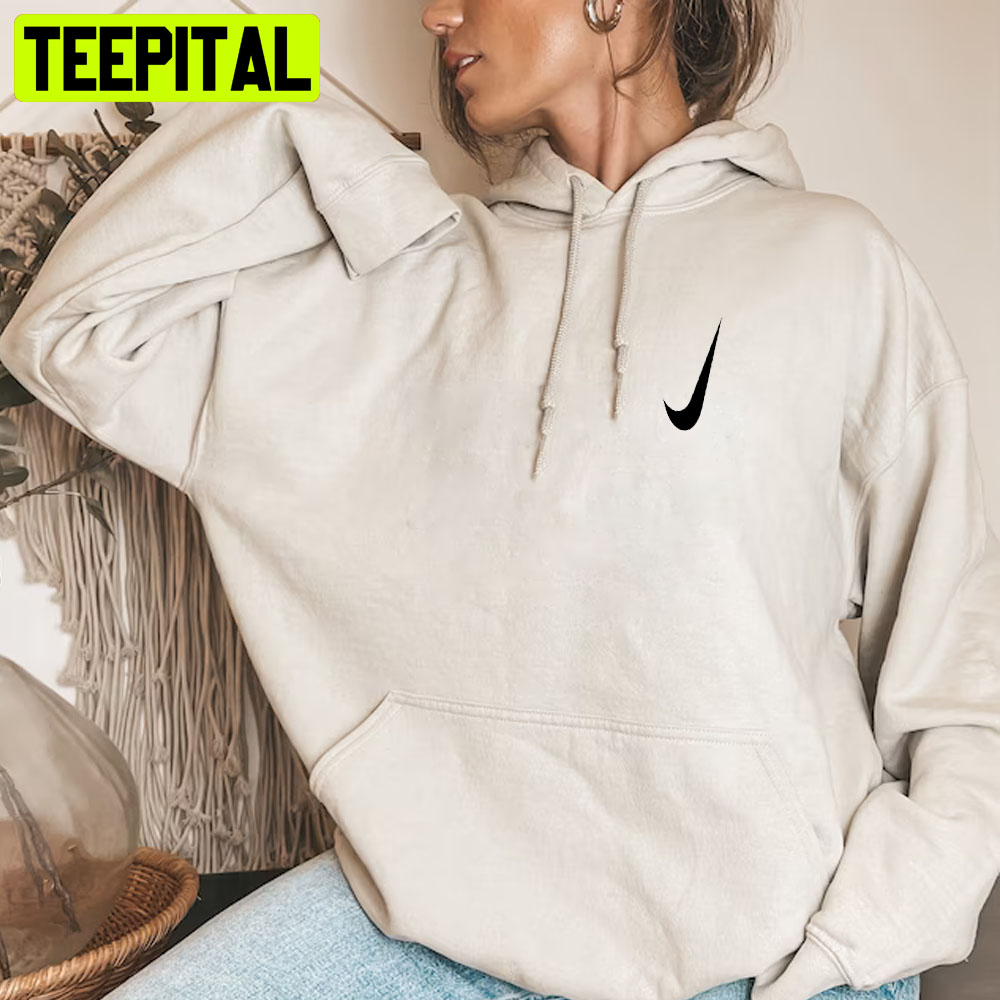 Billie Eilish With Nike Logo Minimalist Unisex Hoodie Billie Eilish With Nike Logo Minimalist Unisex Hoodie