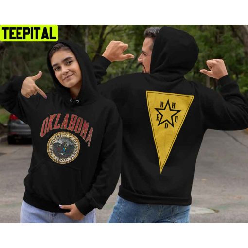 Vintage Rhude Oklahoma Unisex Hoodie