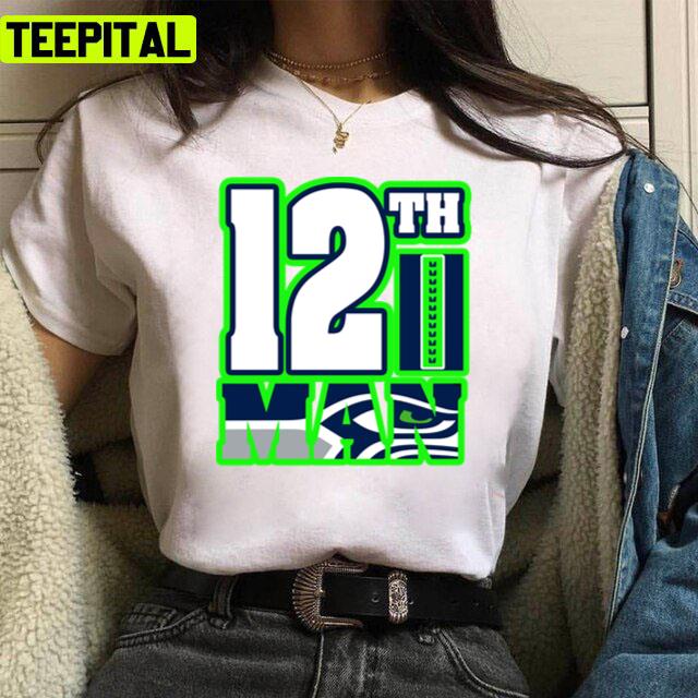 12th Man Seattle Seahawks Design Unisex T-Shirt 12th Man Seattle Seahawks Design Unisex T-Shirt
