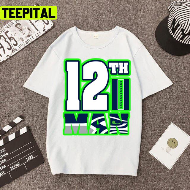 12th Man Seattle Seahawks Design Unisex T-Shirt 12th Man Seattle Seahawks Design Unisex T-Shirt