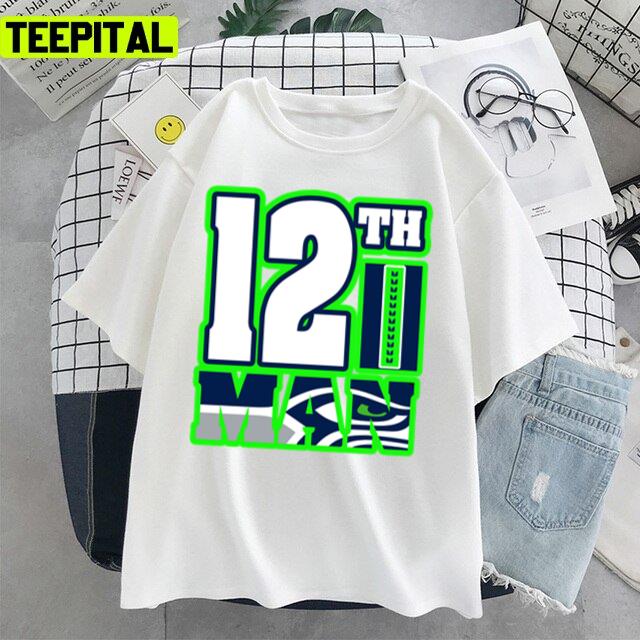 12th Man Seattle Seahawks Design Unisex T-Shirt 12th Man Seattle Seahawks Design Unisex T-Shirt