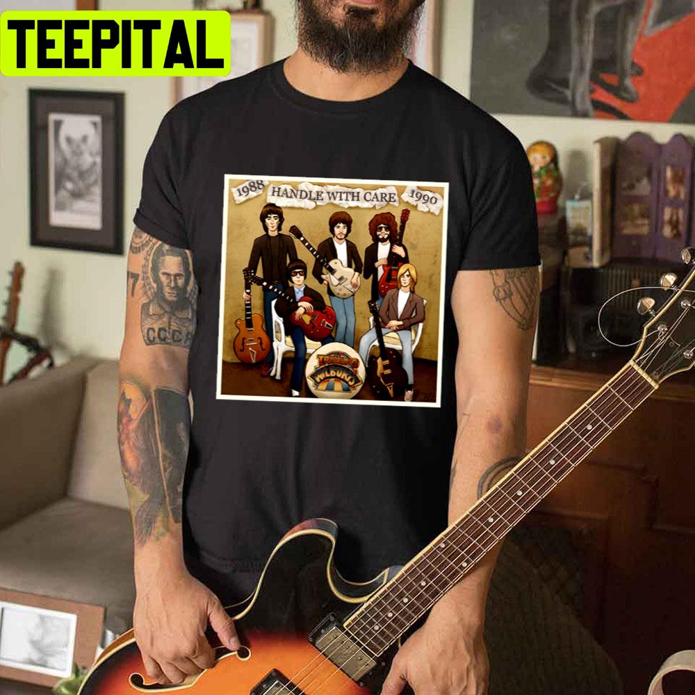 1988 Handle With Care 1990 Unisex T-Shirt 1988 Handle With Care 1990 Unisex T-Shirt