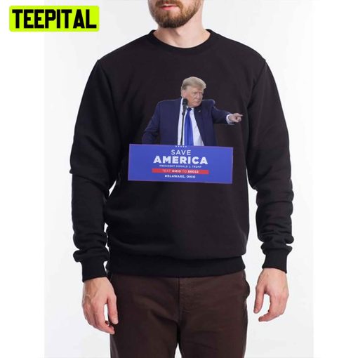 Save America Donald Trump In Ohio Unisex T-Shirt