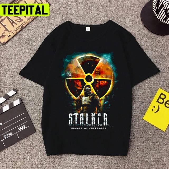 2022 Game Stalker Shadow Of Chernobyl Unisex T-Shirt 2022 Game Stalker Shadow Of Chernobyl Unisex T-Shirt