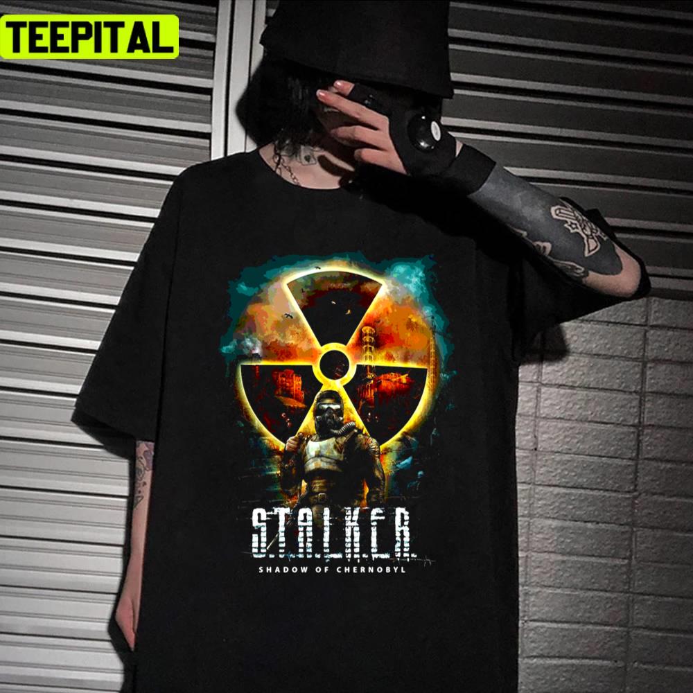 2022 Game Stalker Shadow Of Chernobyl Unisex T-Shirt 2022 Game Stalker Shadow Of Chernobyl Unisex T-Shirt