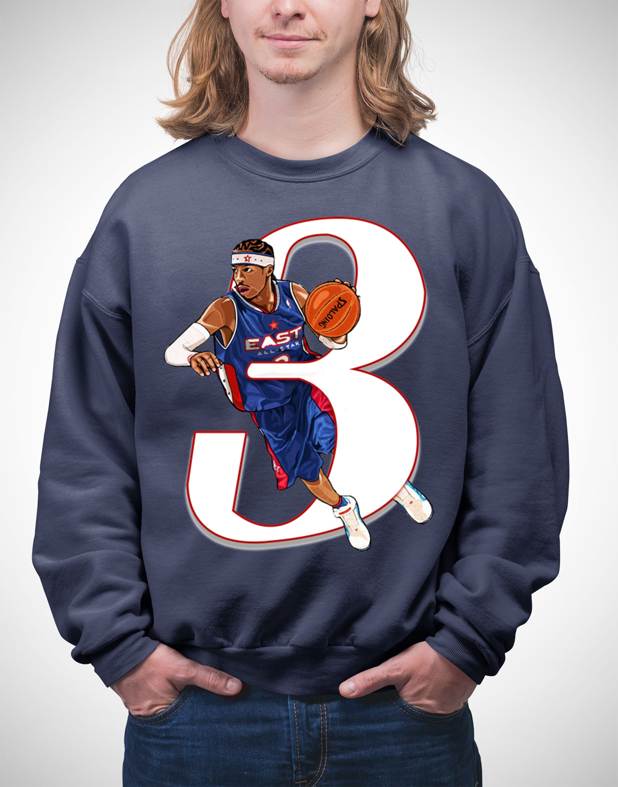 3 Allen Iverson Philadelphia 76ers NBA Basketball Unisex T-Shirt 3 Allen Iverson Philadelphia 76ers NBA Basketball Unisex T-Shirt