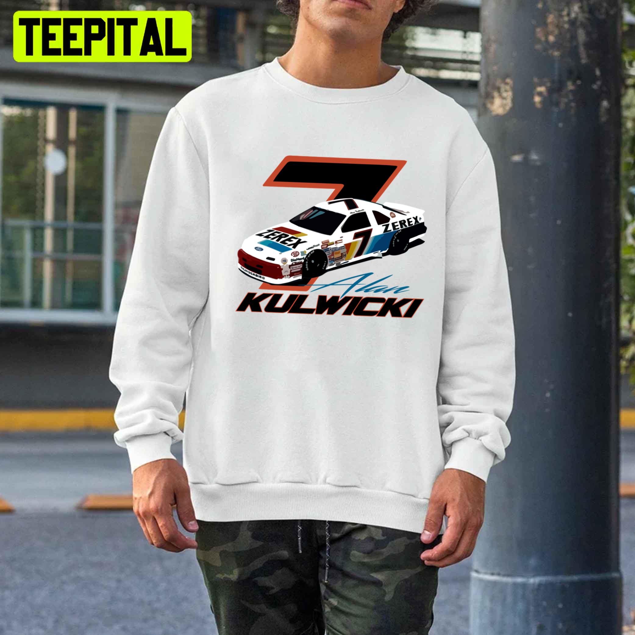 7 Alan Kulwicki 1990 Unisex T-Shirt 7 Alan Kulwicki 1990 Unisex T-Shirt
