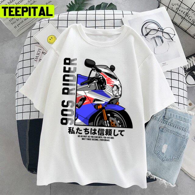 90s Rider Retro Motor Racing Illustration Unisex T-Shirt 90s Rider Retro Motor Racing Illustration Unisex T-Shirt