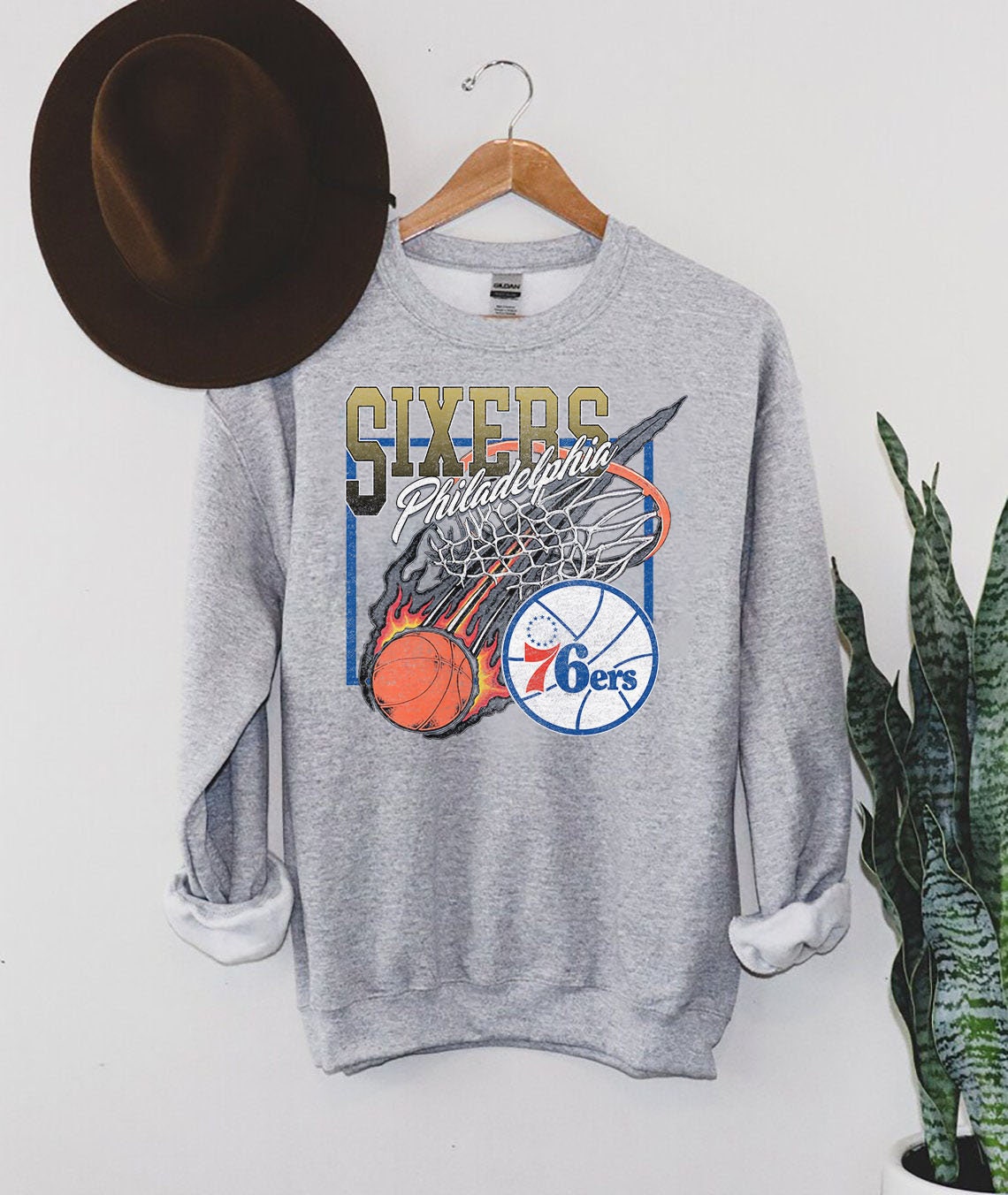 90s Vintage Graphic Philadelphia 76ers NBA Basketball Unisex T-Shirt 90s Vintage Graphic Philadelphia 76ers NBA Basketball Unisex T-Shirt