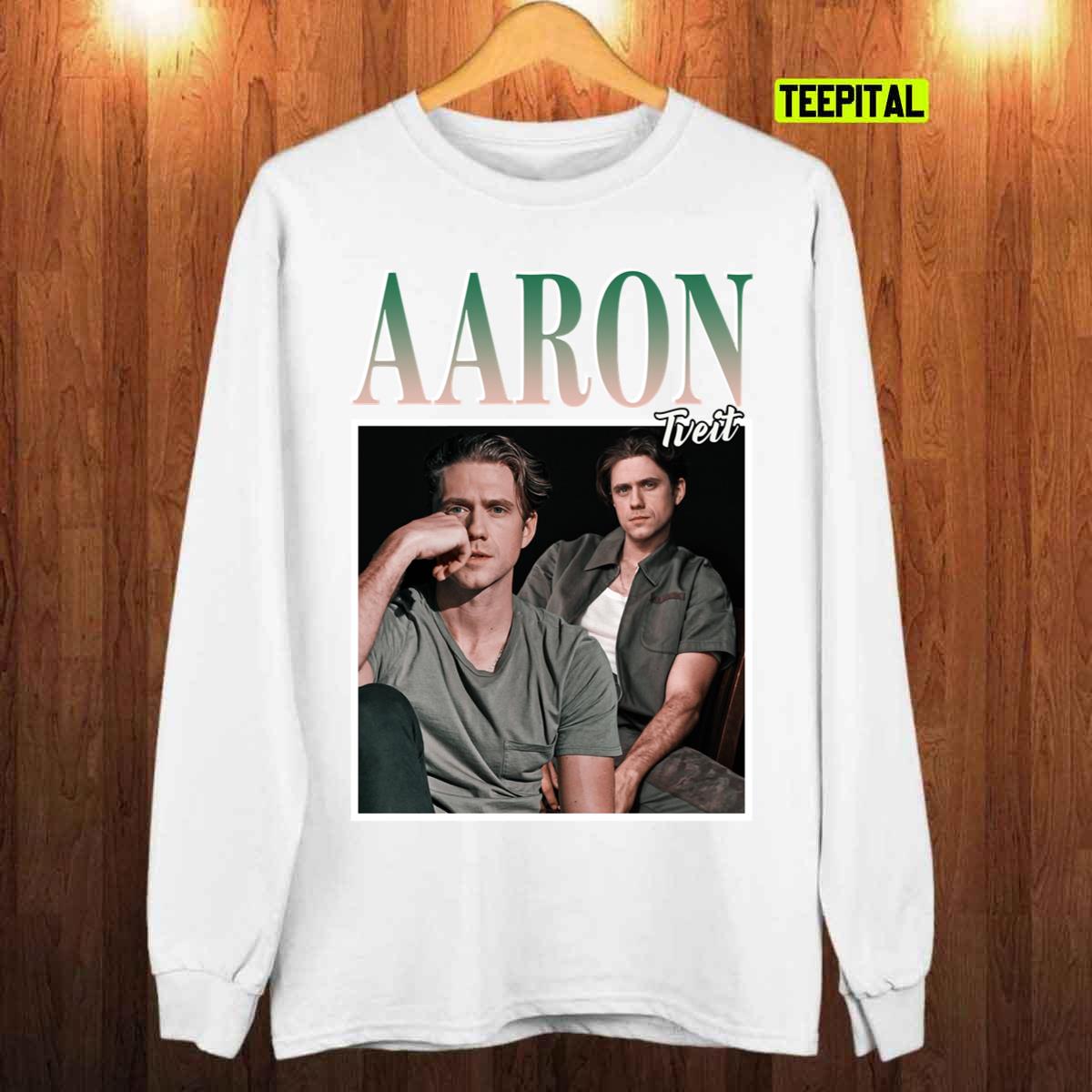 Aaron Tveit Vintage 90s Bootleg Unisex T-Shirt Aaron Tveit Vintage 90s Bootleg Unisex T-Shirt