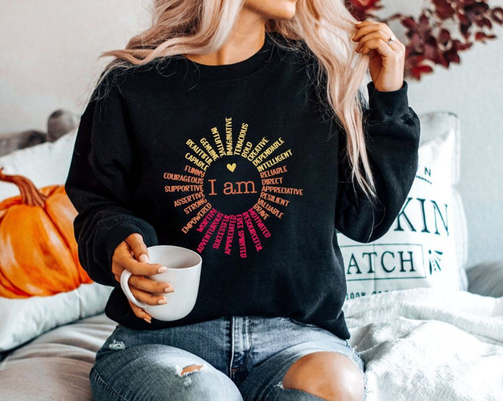 Affirming Words Sweatshirt Affirming Words Sweatshirt