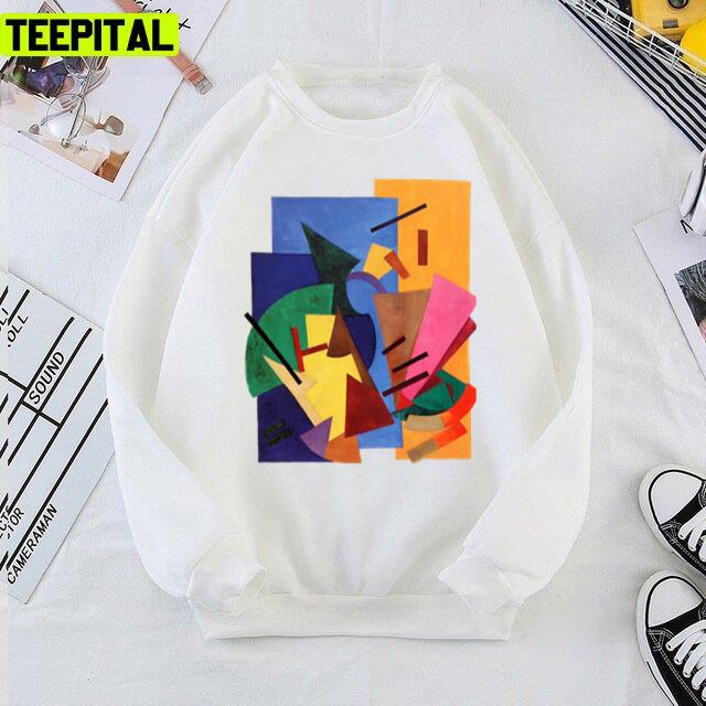 Airplane Flight By Olga Rozanova Art Unisex T-Shirt Airplane Flight By Olga Rozanova Art Unisex T-Shirt