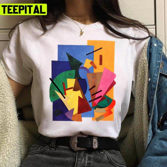 Airplane Flight By Olga Rozanova Art Unisex T-Shirt Airplane Flight By Olga Rozanova Art Unisex T-Shirt