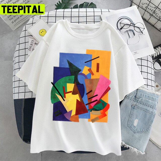 Airplane Flight By Olga Rozanova Art Unisex T-Shirt Airplane Flight By Olga Rozanova Art Unisex T-Shirt
