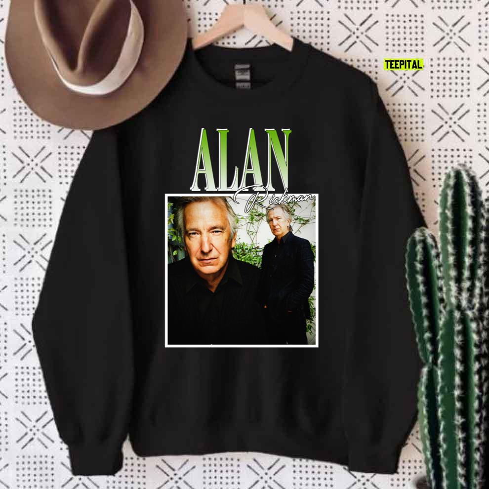 Alan Rickman Vintage 90s Style Bootleg Actor Unisex Sweatshirt Alan Rickman Vintage 90s Style Bootleg Actor Unisex Sweatshirt